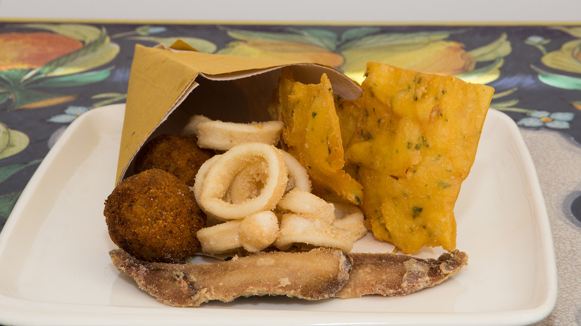 Coppo di frittura mista alla siciliana